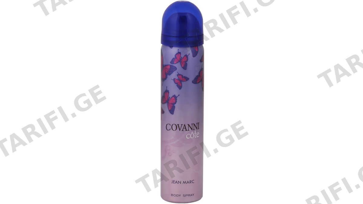 ჟან მარკი სპრეი 4884 Covanni Cote 75მლ *