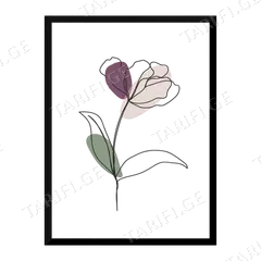 სურათი ჩარჩოში Styler FP116 PINK TULIP