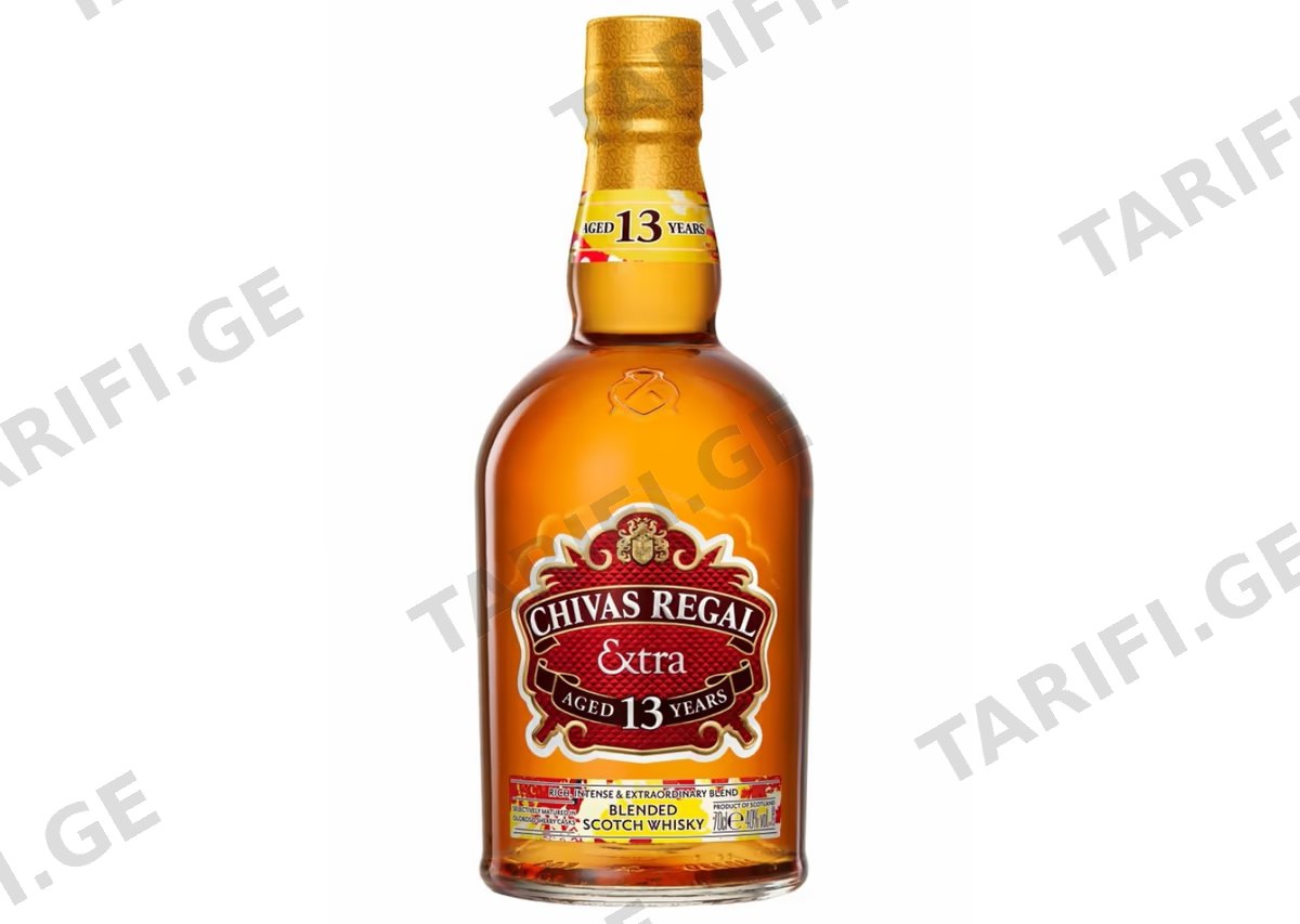 შოტლანდიური ვისკი Chivas Regal Extra - 0.7L