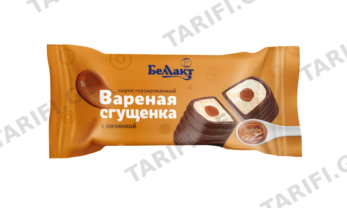 სიროკი "ბელაქტი" მოხარშული შესქ.რძით 18% 40გ