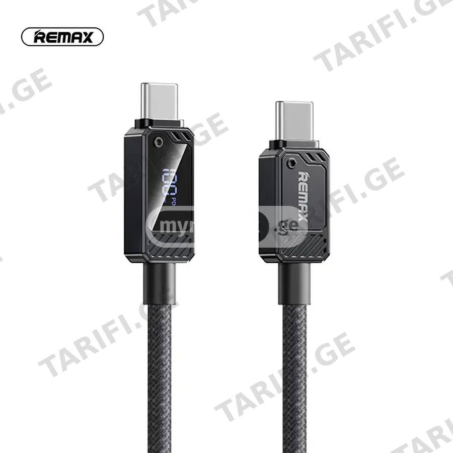 კაბელი REMAX RC-C069 (Type-C to Type-C) 100W