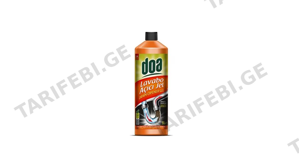 DOA მილების საწმენდი სითხე-1ლ