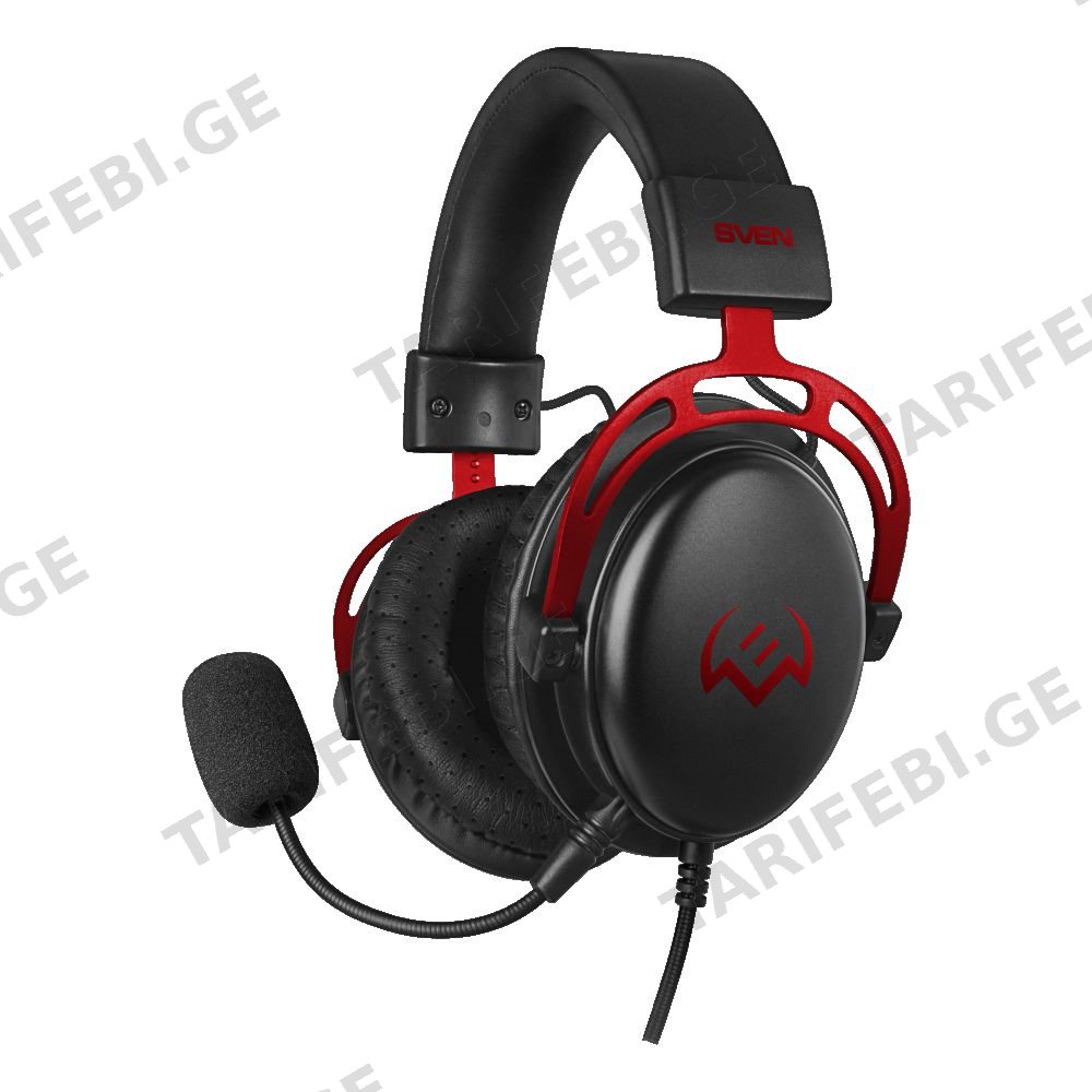 ყურსასმენი Sven AP-G1000MV black-red