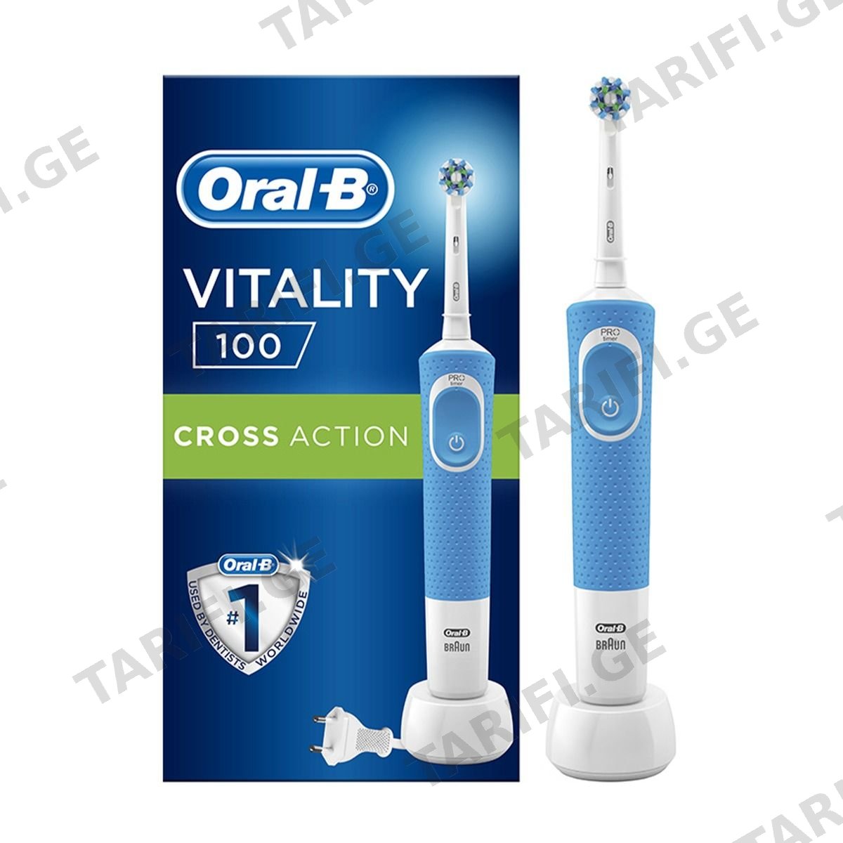 Oral-B - ორალ ბი კბილის ჯაგრისი ელექტრო - ცისფერი 2336