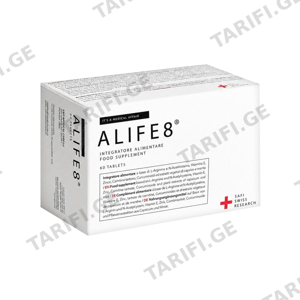 ელაიფ 8 - Alife 8 60 ტაბლეტი