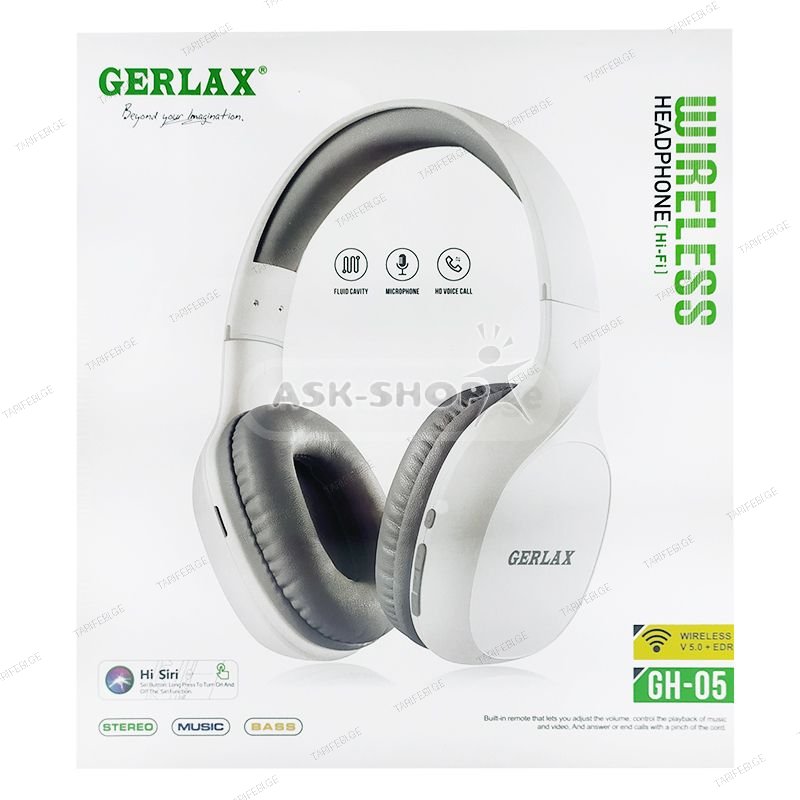 GERLAX GH-05 big wireless headphone with microphone