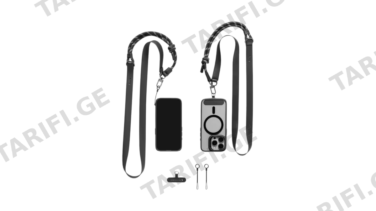 ტელეფონის თოკი, საკიდი SmallRig FilMov Phone Shoulder Strap (Black) - 4989