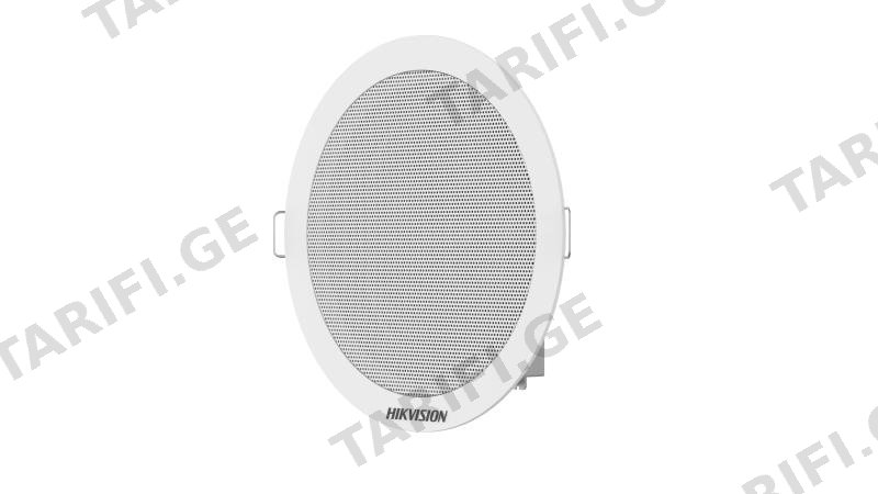Hikvision, DS-QAE0206G1E-V, ჭერის ანალოგური დინამიკი