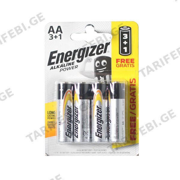 ელემენტი Alkaline Power AA Energizer 2103