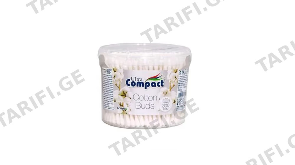 CC-301 ყურის ჩხირი ცილინდრი 300ც