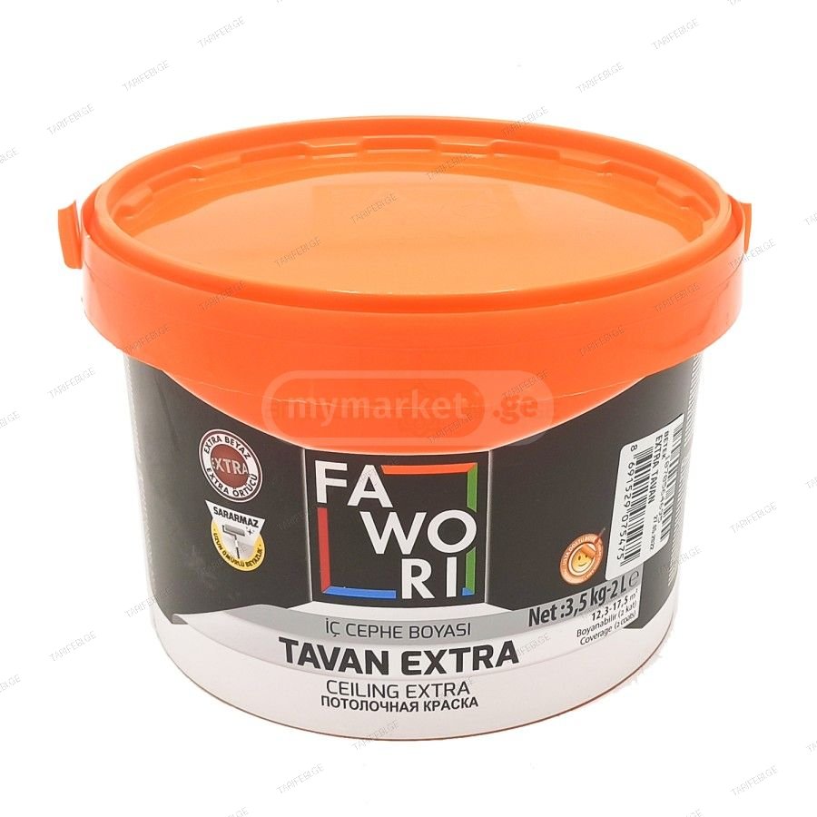 ჭერის საღებავი 3,5კგ FW EXTRA CEILING