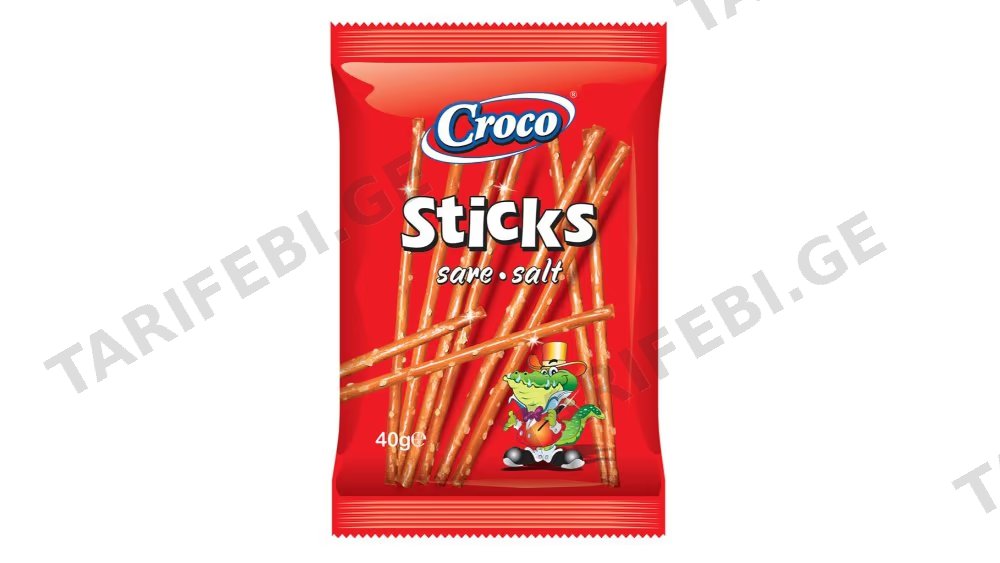 Croco მარილიანი ჩხირი 40გრ