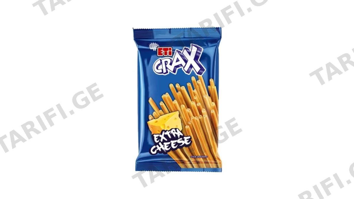 ETI CRAX კრეკერი ყველით 45G 1ც