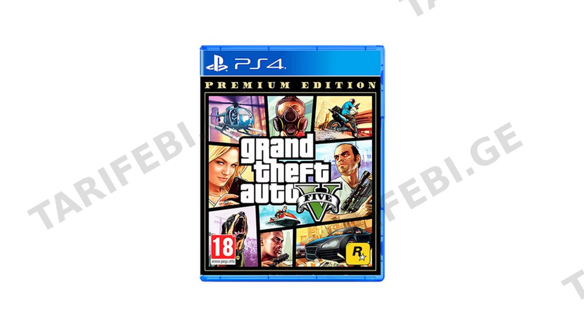 Sony PS4 Game GTA V