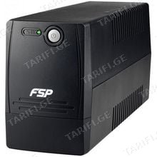 UPS FSP FP 650VA/360W PPF3601406 უწყვეტი კვების წყარო