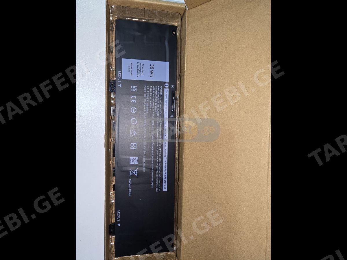 ნოუთბუქის აკუმულატორი Dell F62G0 BATTERY