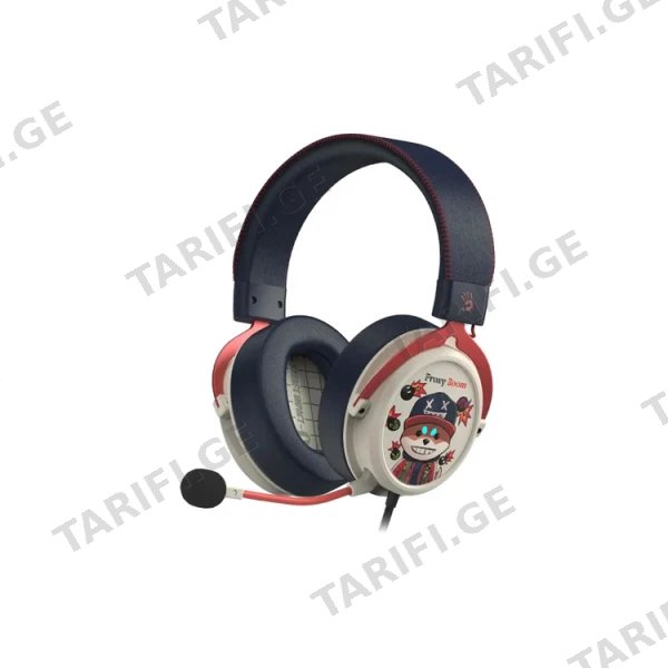 ყურსასმენი A4Tech Bloody M595 Hybridcore Gaming Headset With Mic Proxy Boom