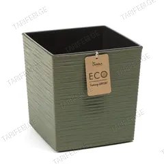 ქოთანი ყვავილის Lamela JUKA ECO 11ლ მწვანე