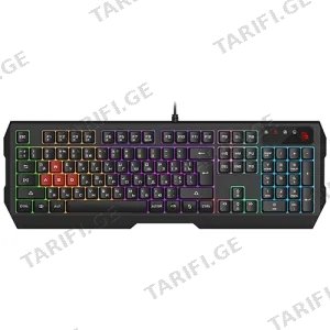 A4Tech Bloody B140N Neon Keyboard Black