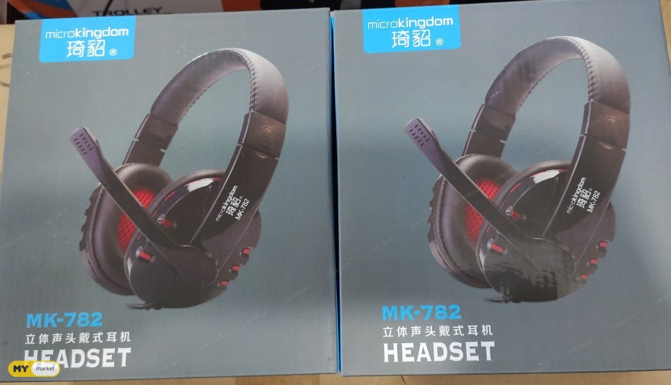 Stereo Headset for PC ყურსასმენი მიკროფონით