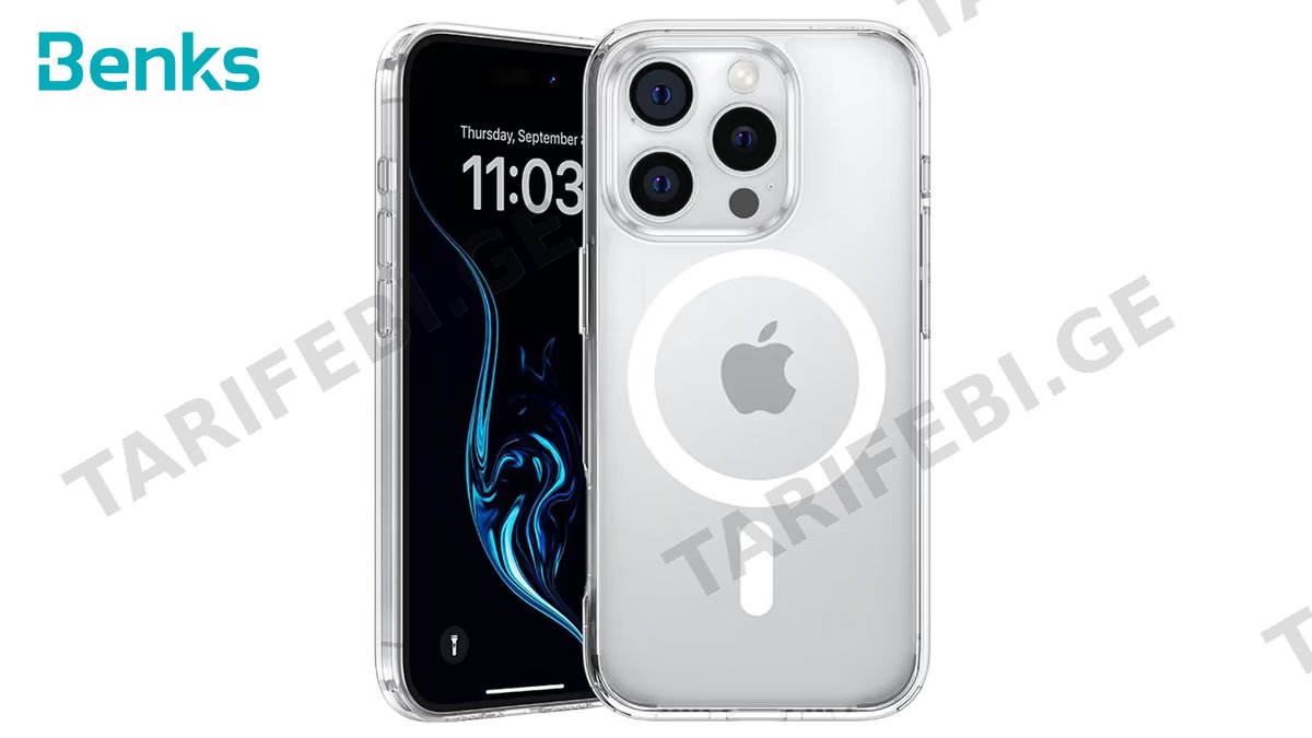 iPhone 16 ProMax Clear Case with MagSafe - AntiDrop Case