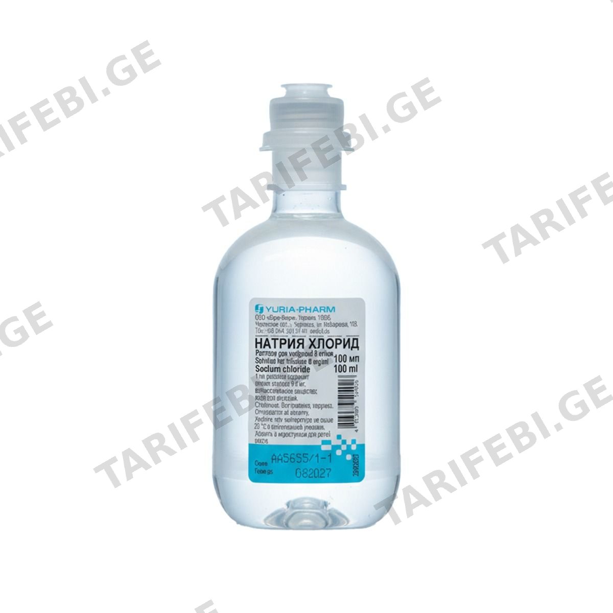 ნატრიუმის ქლორიდი - Sodium Chloride 0.9% 100მლ