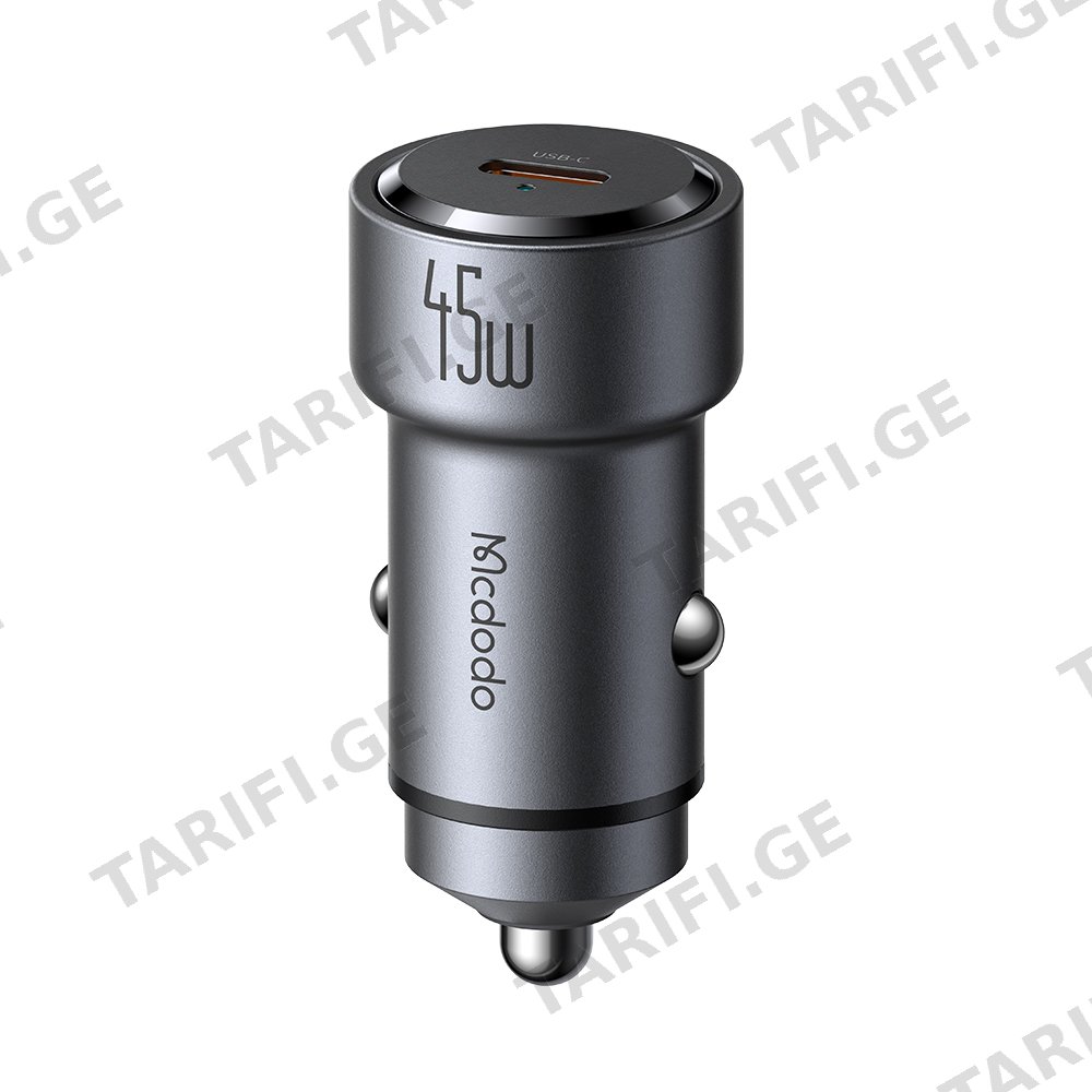 მანქანის ადაპტერი Mcdodo 45W Car charger USB-C CC-1520
