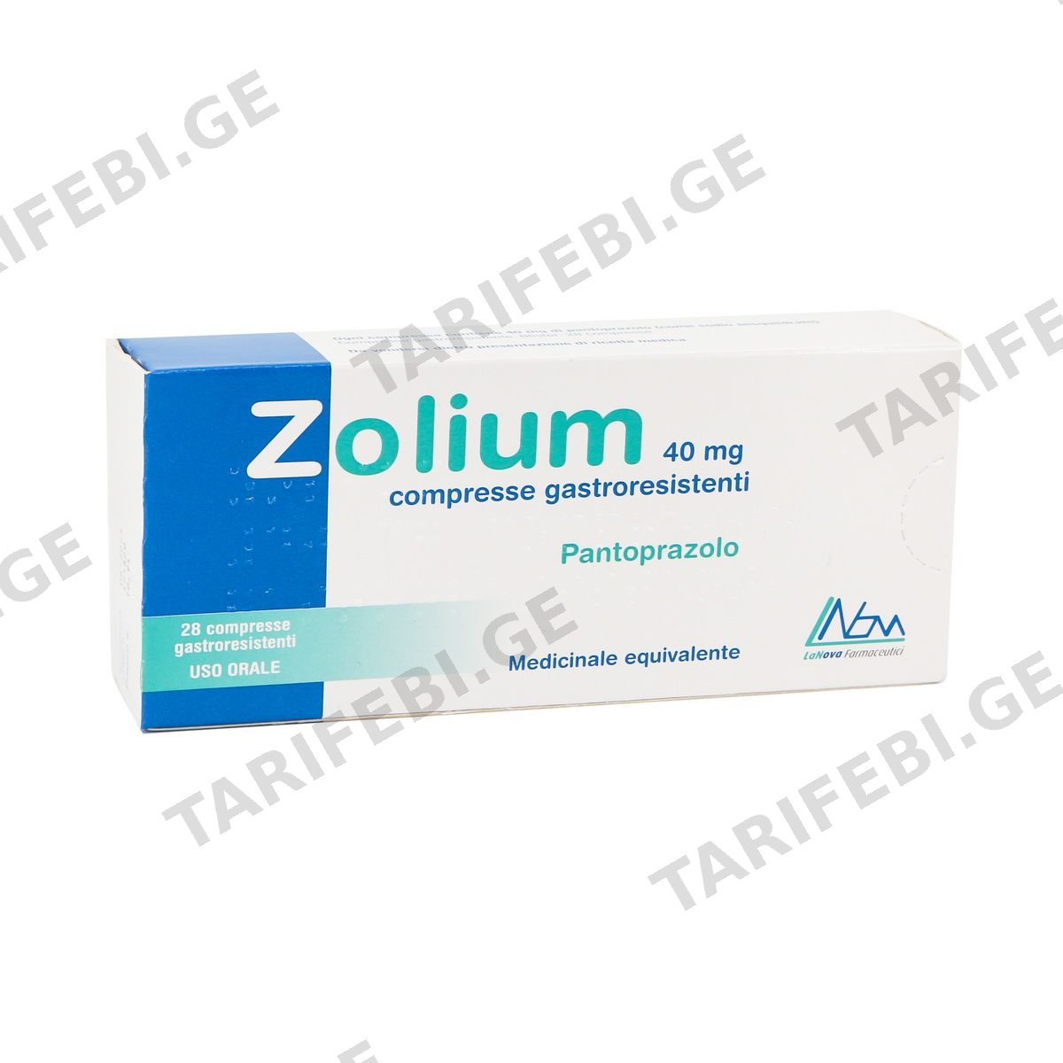ზოლიუმი - Zolium 40მგ 28 ტაბლეტი