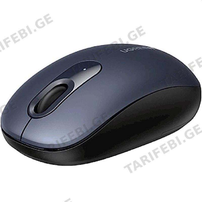 მაუსი UGREEN MU105 (90550), WIRELESS, USB, MOUSE, BLUE