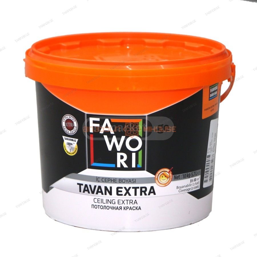 ჭერის საღებავი 10კგ FW EXTRA CEILING
