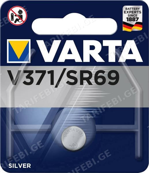ელემენტი VARTA V371/SR69