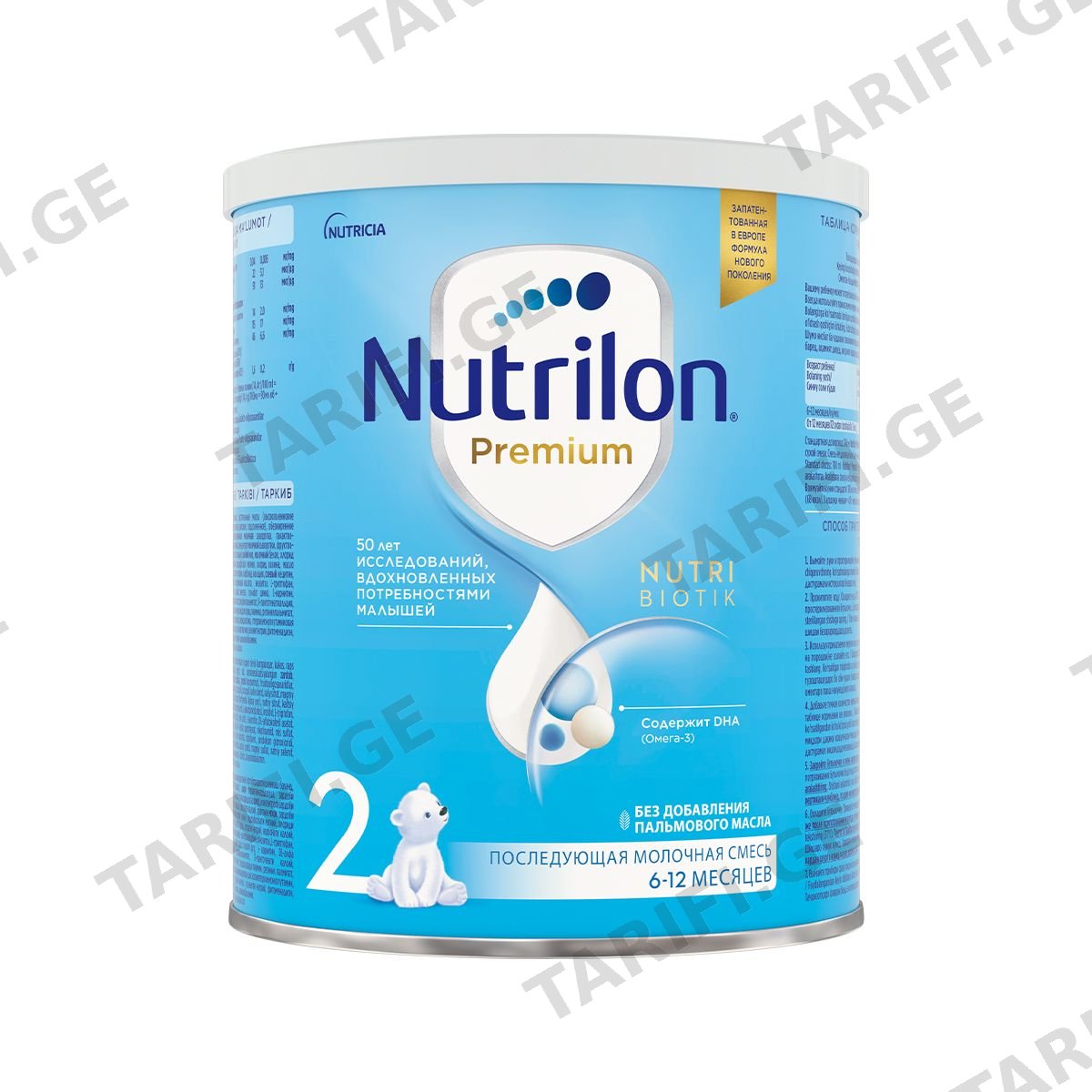რძის ნაზავი PREMIUM 2 400გ 5386 ნუტრილონი - Nutrilon
