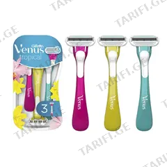 საპარსი ერთჯერადი Venus Tropical 3 ც