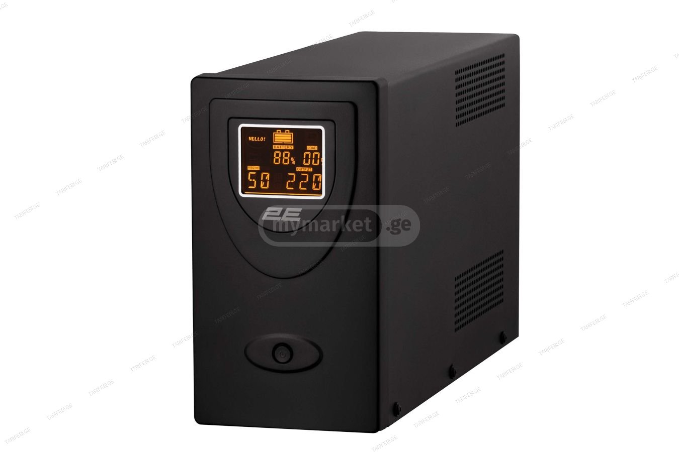 უწყვეტი კვების წყარო UPS 2000VA 1200W LCD, USB,