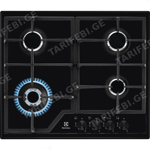 ჩასაშენებელი გაზის ქურის ზედაპირი Electrolux KGS6436K