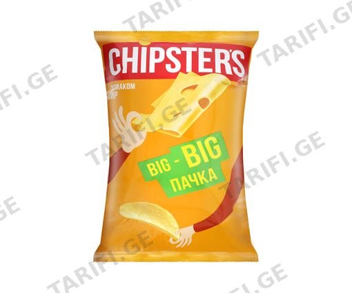 CHIPSTERS ჩიპსი კარტოფილის ყველი-150გ