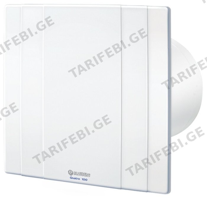 გამწოვი ვენტილატორი Blauberg Quatro 100 H