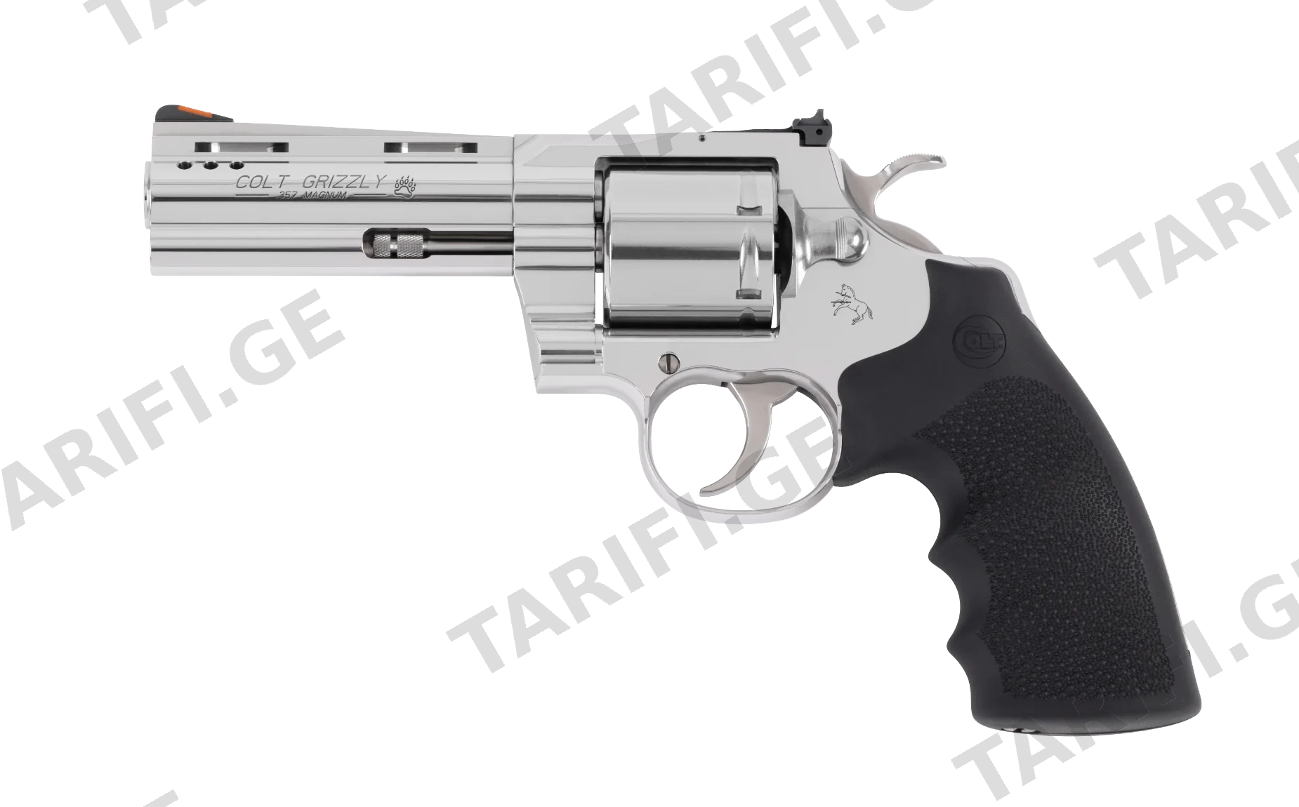 Colt Grizzly კალ. 357 Magnum, 4.25” Stainless Standard