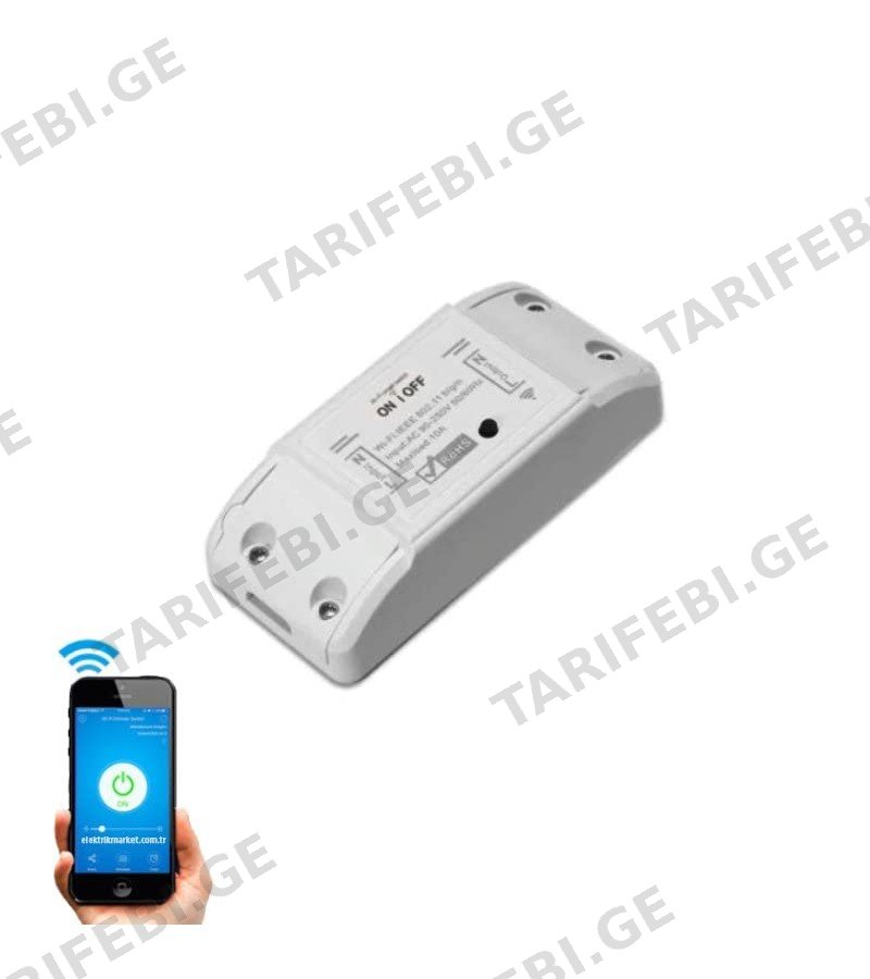 ჭკვიანი მოწყობილობა WI-FI SMART SWITCH / CT-4015 მწარ. CATA