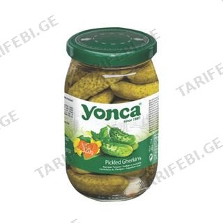 კონსერვი მჟავე კიტრი პიკულ 370გრ იონჯა