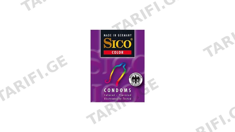 1 სიკო პრეზერვატივი N3 Color