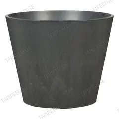 ქოთანი პლასტმასის Scheurich 265/40 PURISTA+ CARBON