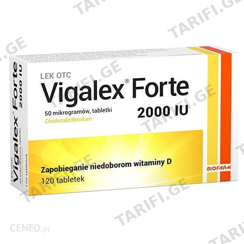 ვიგალექსი ფორტე ტაბლეტი 2000სე #120