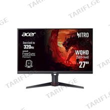 Acer Nitro XV270UF3BMIIPRX - 27 Inch / 2K / IPS / 320 Hz / 0.5 Ms მონიტორი