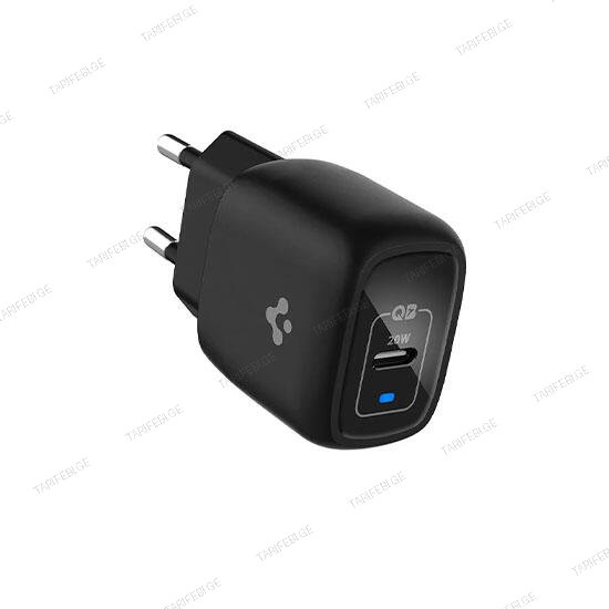 Spigen Wall Charger PD 3.0 20W With USB-C Port ACH02070 Black