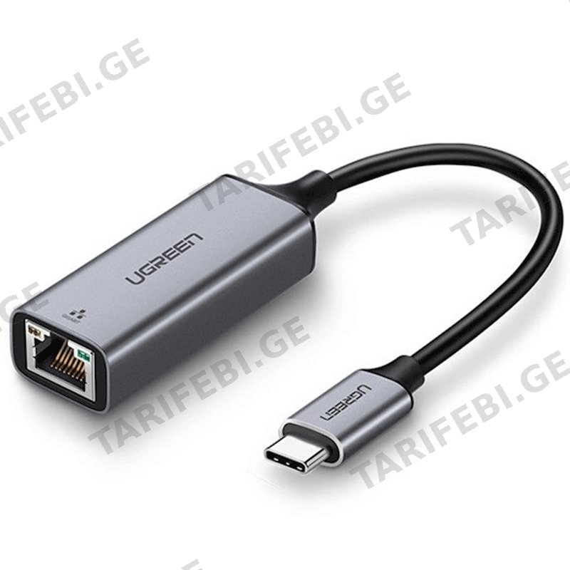 USB ადაპტერი UGREEN CM199 (50737) SPACE GRAY