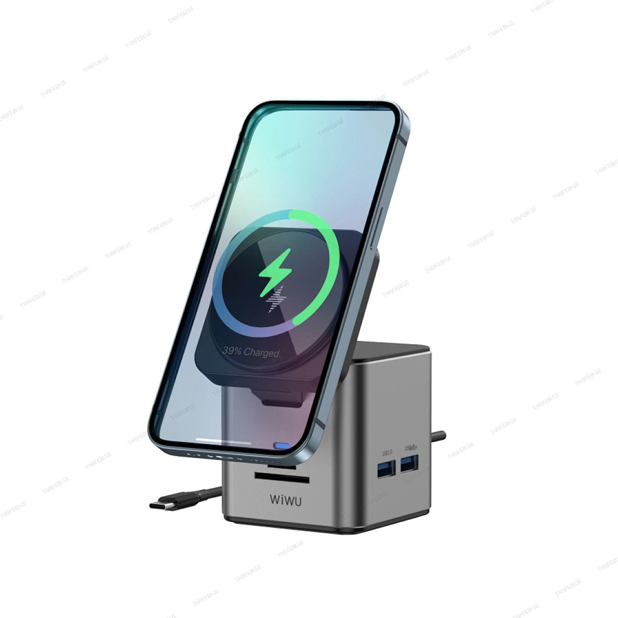 WiWU 9 in 1 Docking Station Wi-W025 Gray