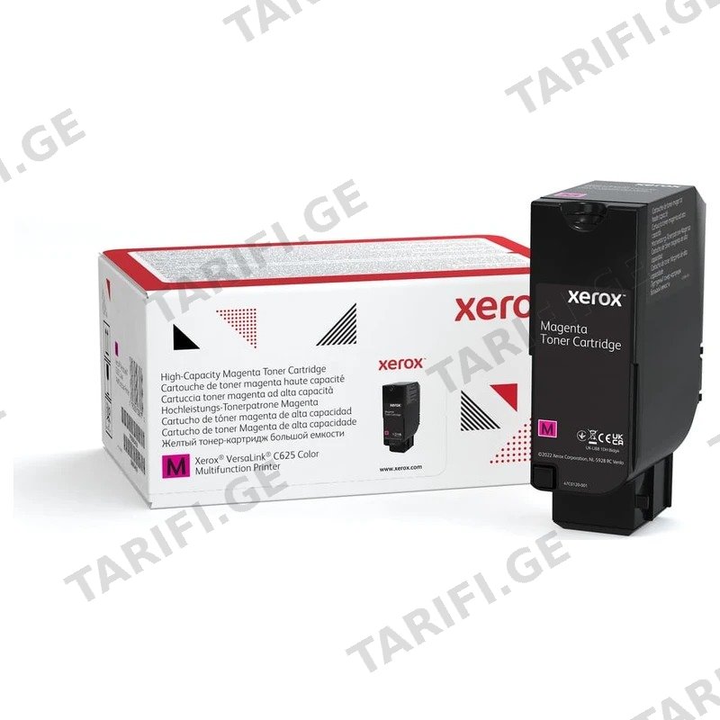 ორიგინალი ტონერ კარტრიჯი XEROX 006R04646 MAGENTA მაღალი ტევადობის 16000 გვერდი