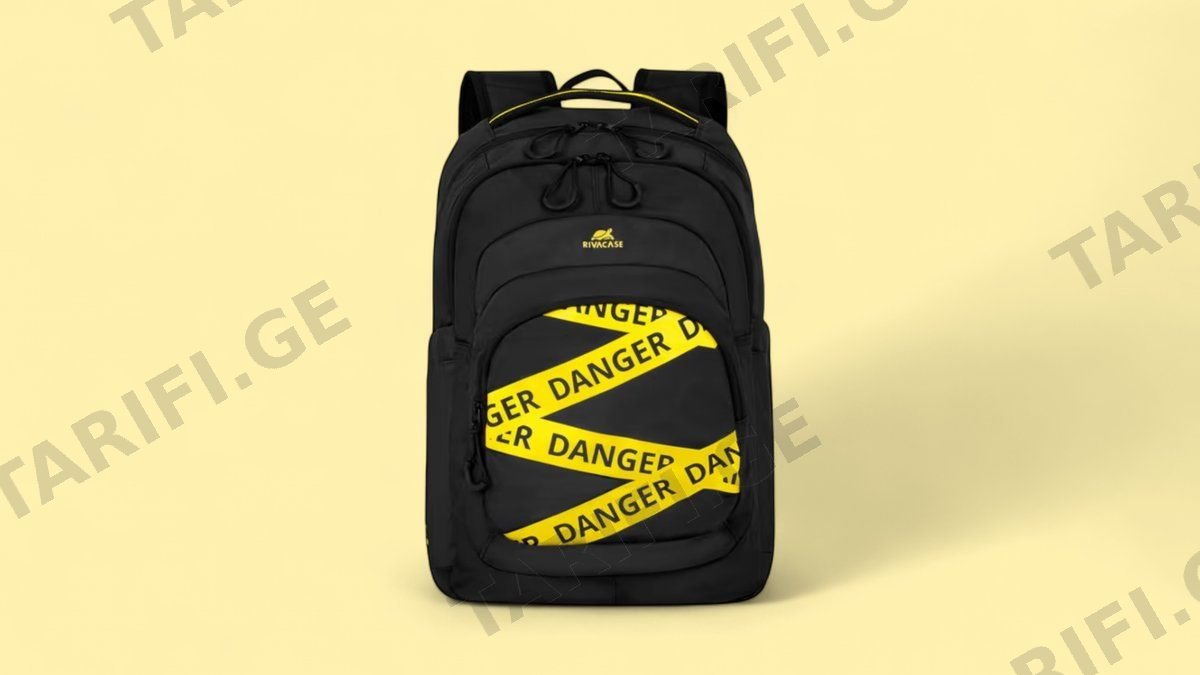ზურგჩანთა RIVACASE ტევადობა: 30L, 5461 black