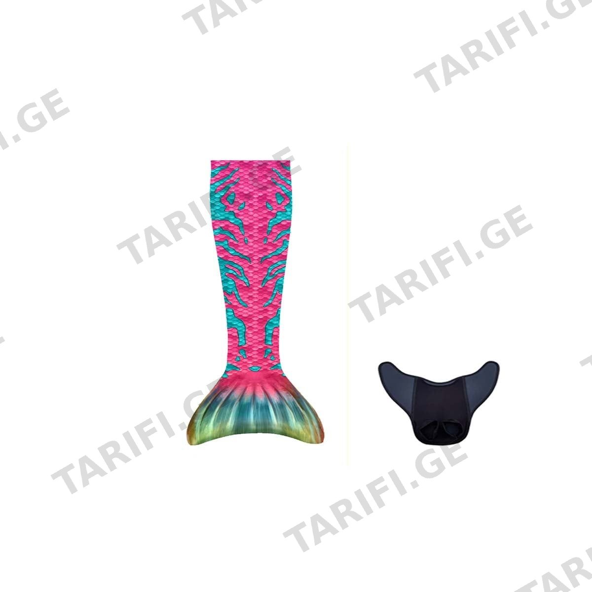 ქალთევზას კუდი საცურაო ლასტით ზომა XS Zanzibar Kuaki Mermaids 380868
